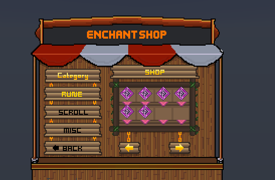 Enchant Shop GUI